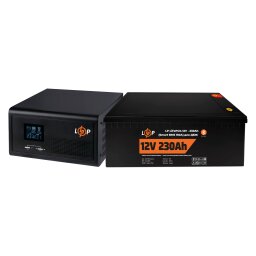 Комплект резервного живлення LP(LogicPower) ДБЖ + літієва (LiFePO4) батарея (UPS 430VA + АКБ LiFePO4 2944W) null