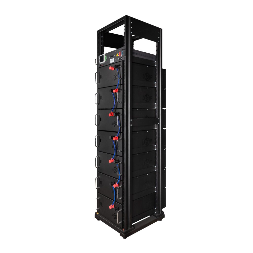 Аккумулятор LP LiFePO4 Battery HVM 358,4V 280Ah (100352 Wh) BMS 125А AB Lrack black - Изображение 3