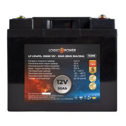 Аккумулятор LP LiFePO4 12V - 50 Ah (BMS 50A/25A) пластик