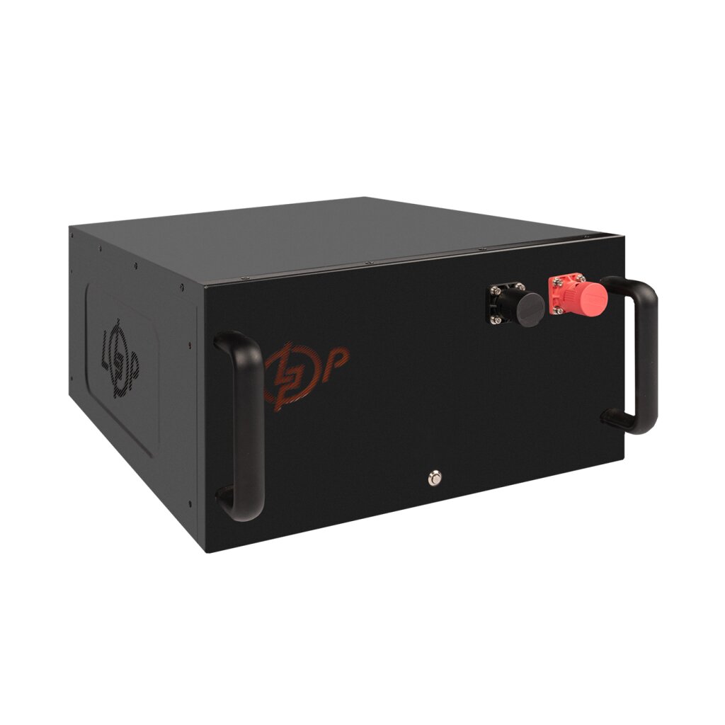 Акумулятор LP LiFePO4 51,2V - 100 Ah (5120Wh) (BMS 100A/50А) метал Smart BT - Изображение 4