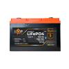 Акумулятор LP LiFePO4 12,8V - 100 Ah (1280Wh) (BMS 100A/50А) пластик LCD USB Smart BT - Зображення 1