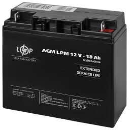 Аккумулятор AGM LPM 12V - 18 Ah для Mercedes null