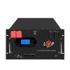 Акумулятор LP LiFePO4 48V (51,2V) - 230 Ah (11776Wh) (Smart BMS 200A) з LCD RM RS485/CAN - Зображення 1