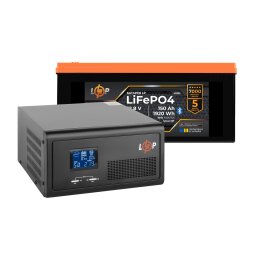 Комплект резервного питания LogicPower ИБП 1000W + литиевая (LiFePO4) батарея 1920 Wh