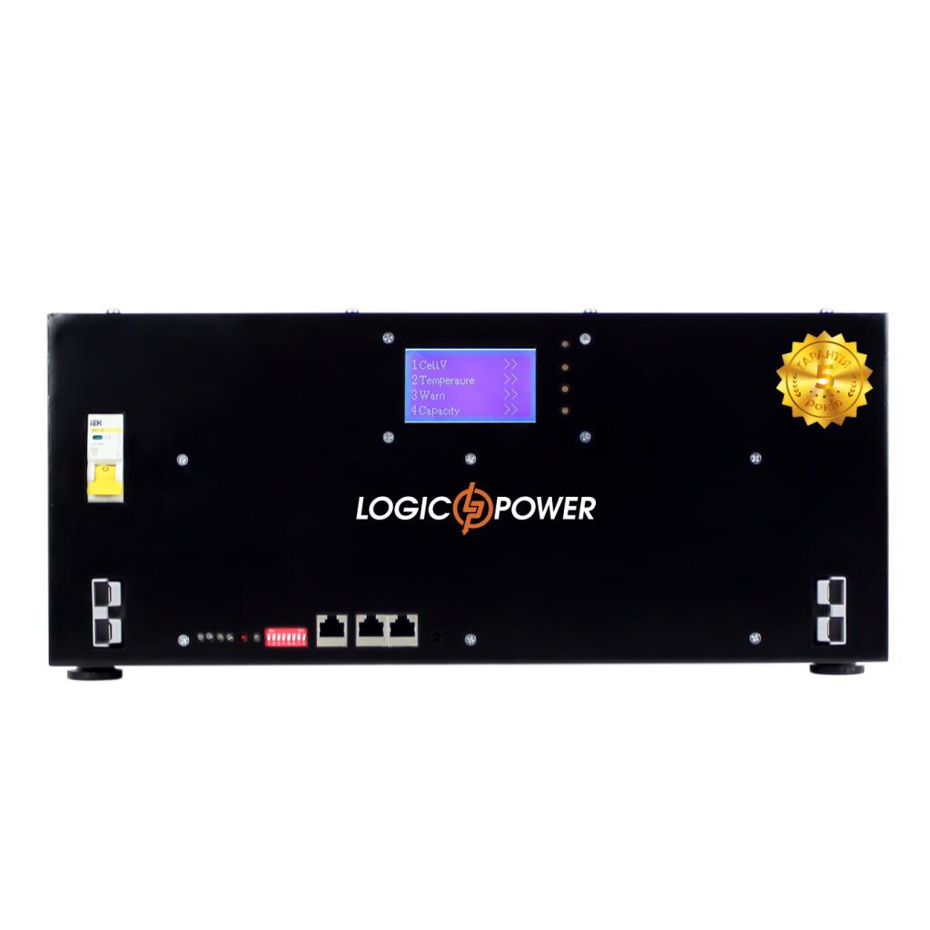 Акумулятор LP LiFePO4 48V - 100 Ah (Smart BMS 150A) с LCD (LP Bank Energy U100) - Зображення 2