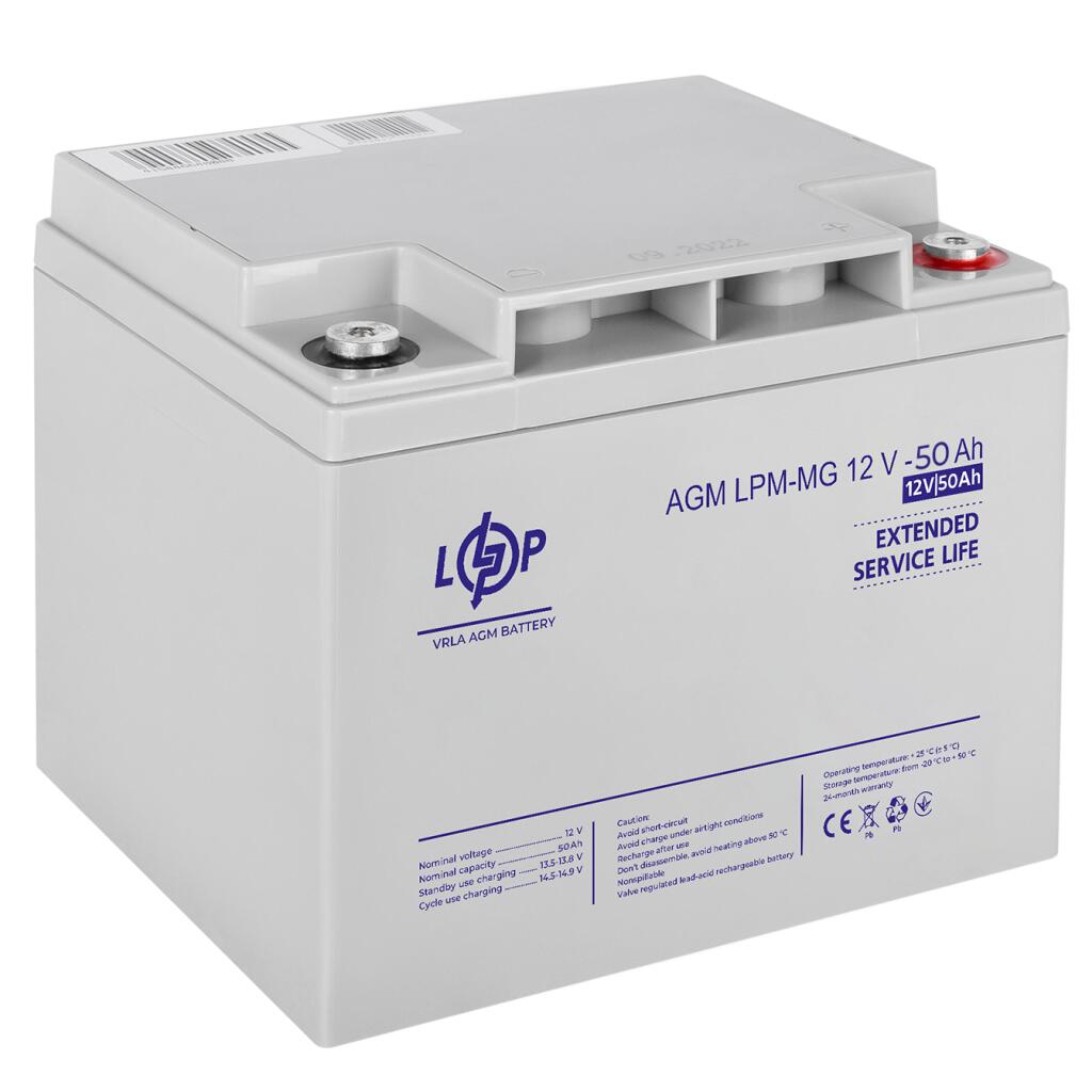 Аккумулятор мультигелевый LPM-MG 12V - 50 Ah - Изображение 2