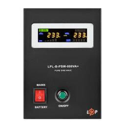 ДБЖ LP LPL-B-PSW-800VA+ (560Вт) 5A/20A з правильною синусоїдою 12V