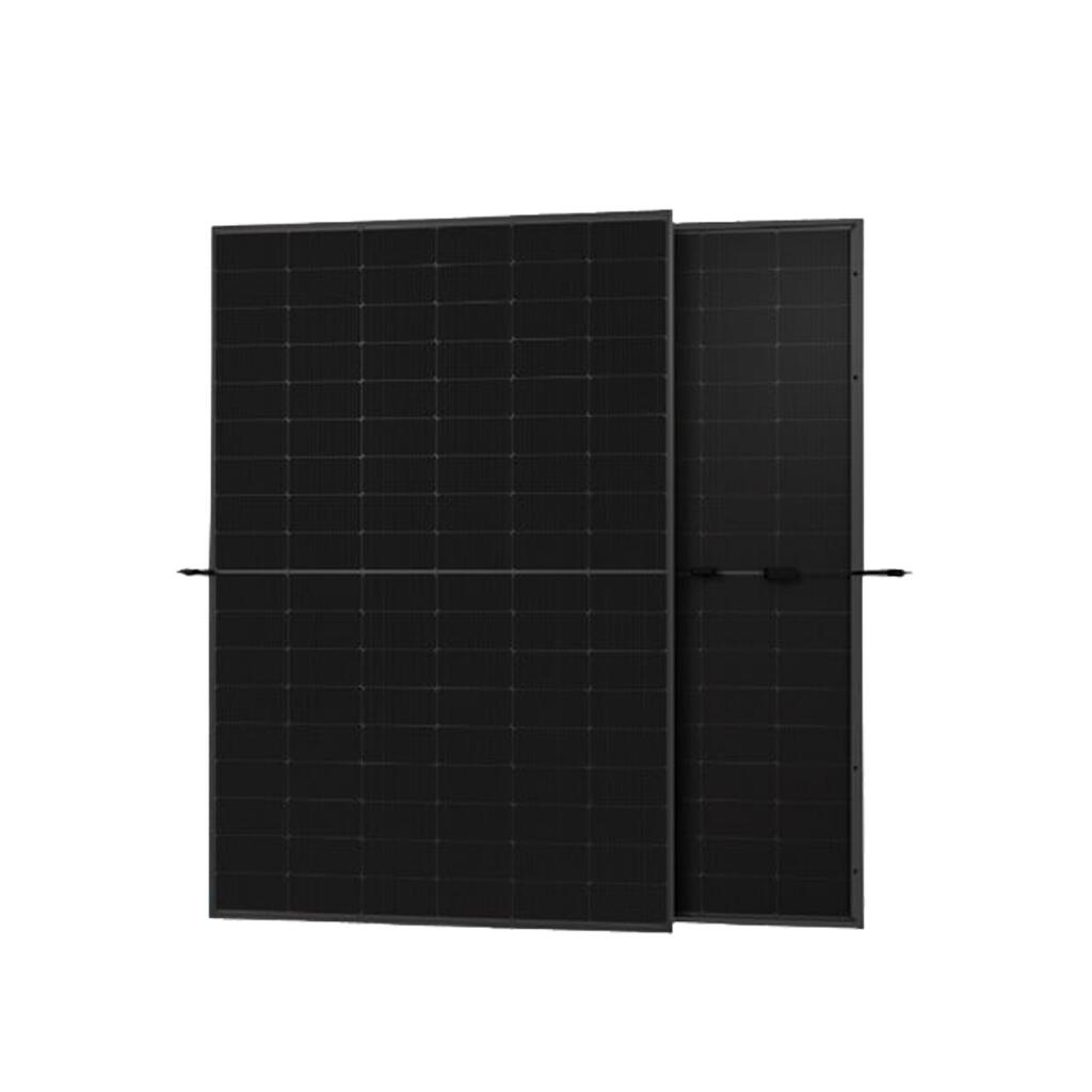 Солнечная панель LP Longi Solar Half-Cell 440W (Full black, 30 профиль, Topcon N Bi-facial, монокристалл) - Изображение 1