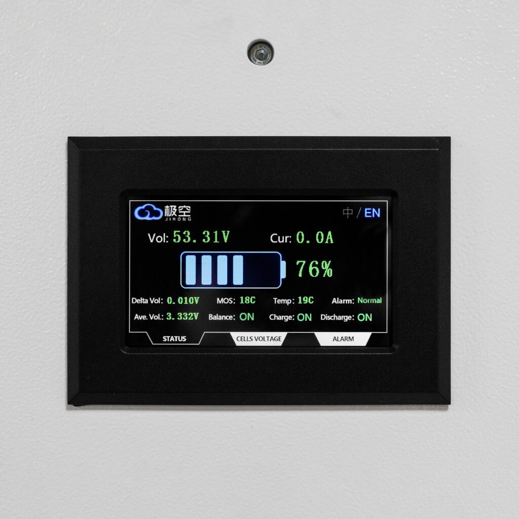 Аккумулятор LP LiFePO4 51,2V - 100 Ah (5120Wh) (BMS 100A/50А) металл LCD Smart RS485/CAN JK настенный - Изображение 8