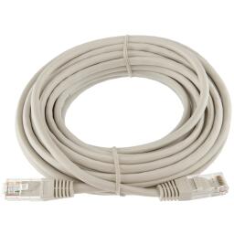 Патч-корд литой UTP RJ45 кат. 5Е 7 м (серый)