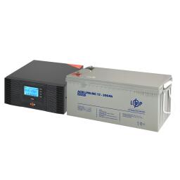Комплект резервного питания ИБП + мультигелевая батарея (UPS B1500 + АКБ MG 2400W)