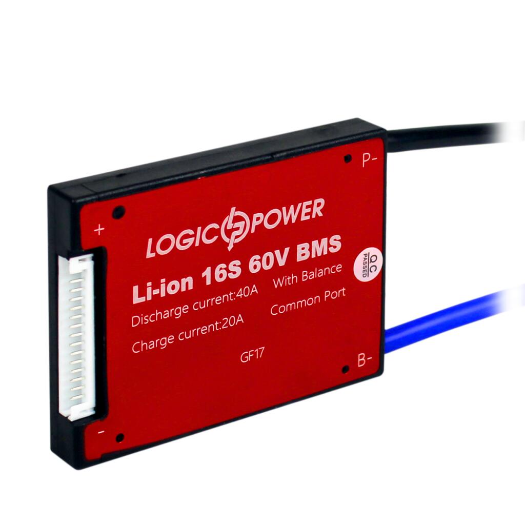 BMS плата (контролер) LP Li-ion 60V 16S Dis 40A Ch 20A - Зображення 2