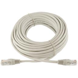 Патч-корд литой UTP RJ45 кат. 5Е 10 м (серый)