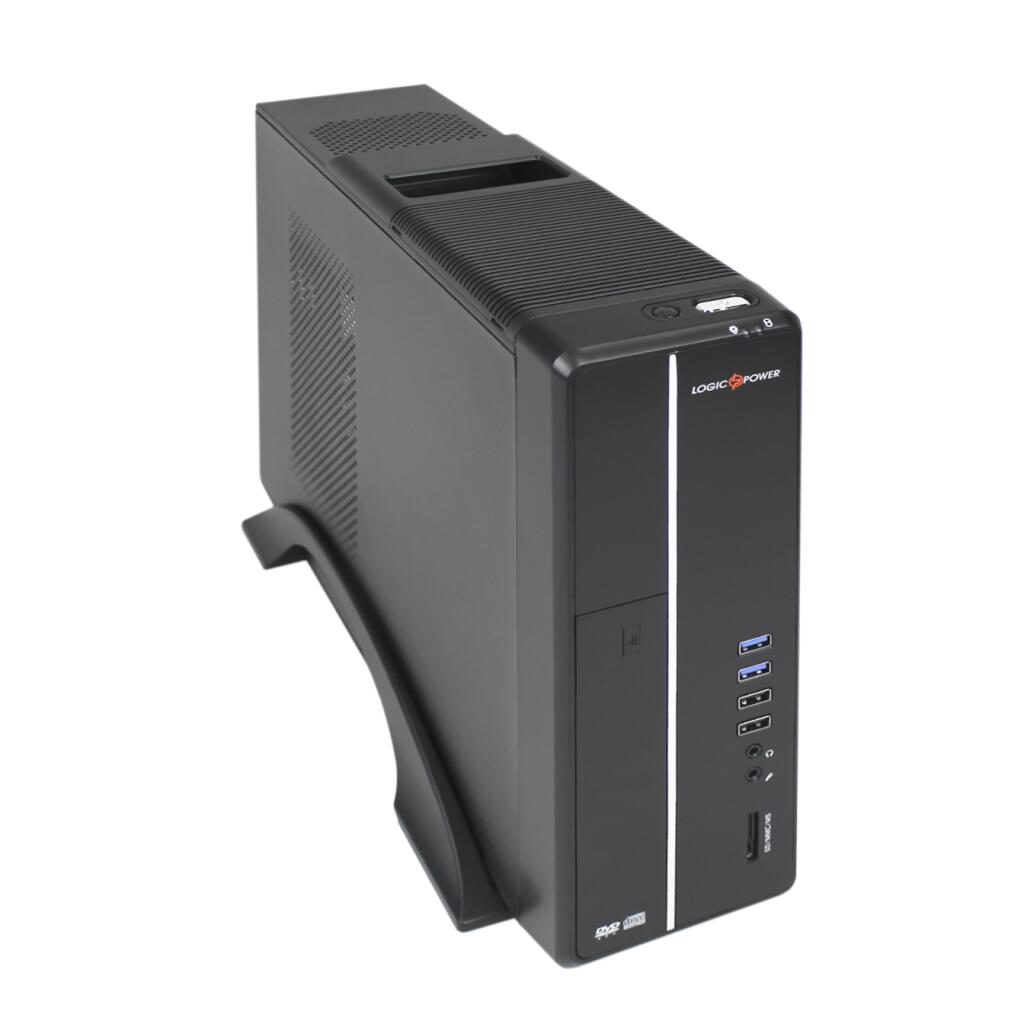 Комп'ютерний корпус LP S602 BS 400W Slim 2хUSB 2.0 - Зображення 2