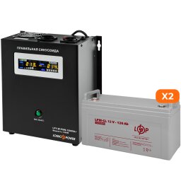 Комплект резервного питания ИБП + гелевая батарея (UPS W1500 + АКБ GL 3300W) null