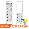 Аккумулятор LP LiFePO4 Battery HVM 460,8V 280Ah (129024 Wh)BMS 125А AB Lrack white - Изображение 1