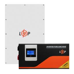 Комплект резервного питания LogicPower ИБП 3000W + литиевая (LiFePO4) батарея 16128Wh