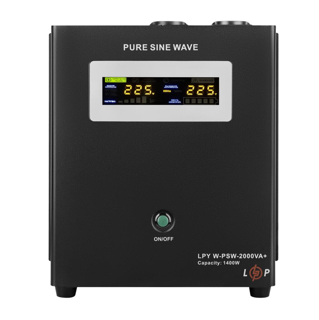 Комплект резервного питания для котла ИБП + литиевая (LiFePO4) батарея (UPS W2000VA + АКБ LiFePO4 3000W) - Изображение 3