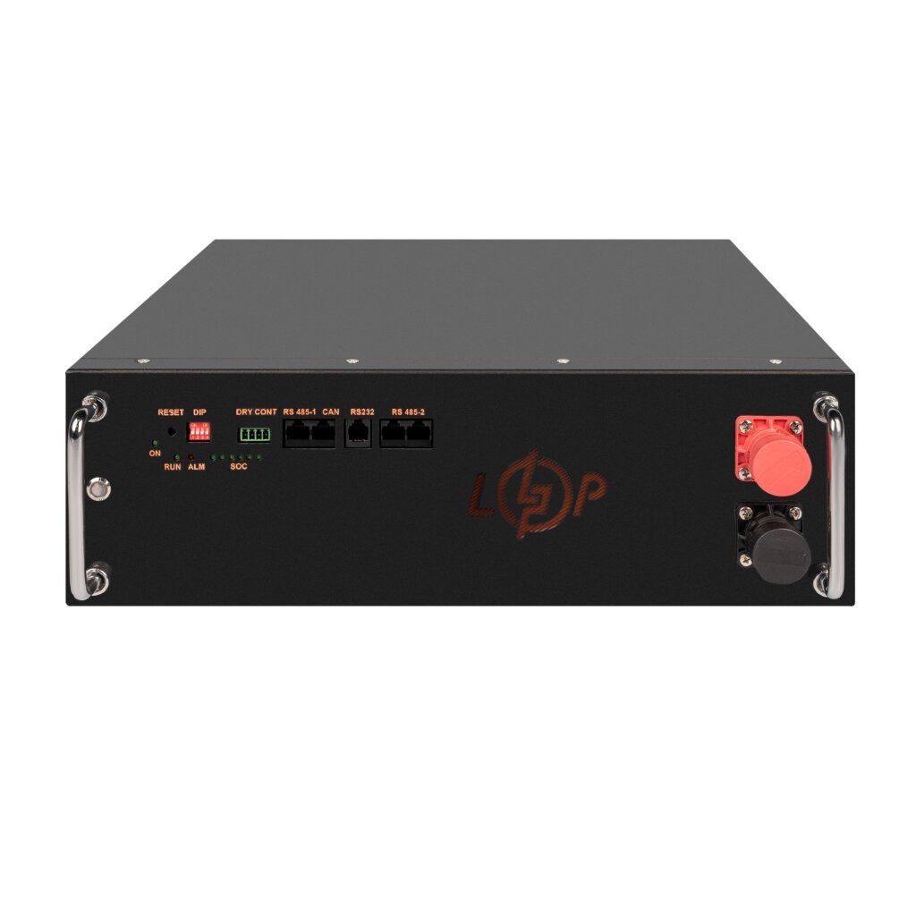 Акумулятор LP LiFePO4 25,6V - 200 Ah (5120Wh) (BMS JK 150A/100А) RM RS485/CAN BL - Изображение 2