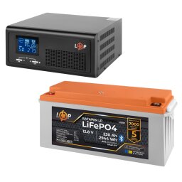 КРП LogicPower B1000 + литиевая (LiFePO4) батарея 2944 Ватт (19407+ 25559 230 Ah)