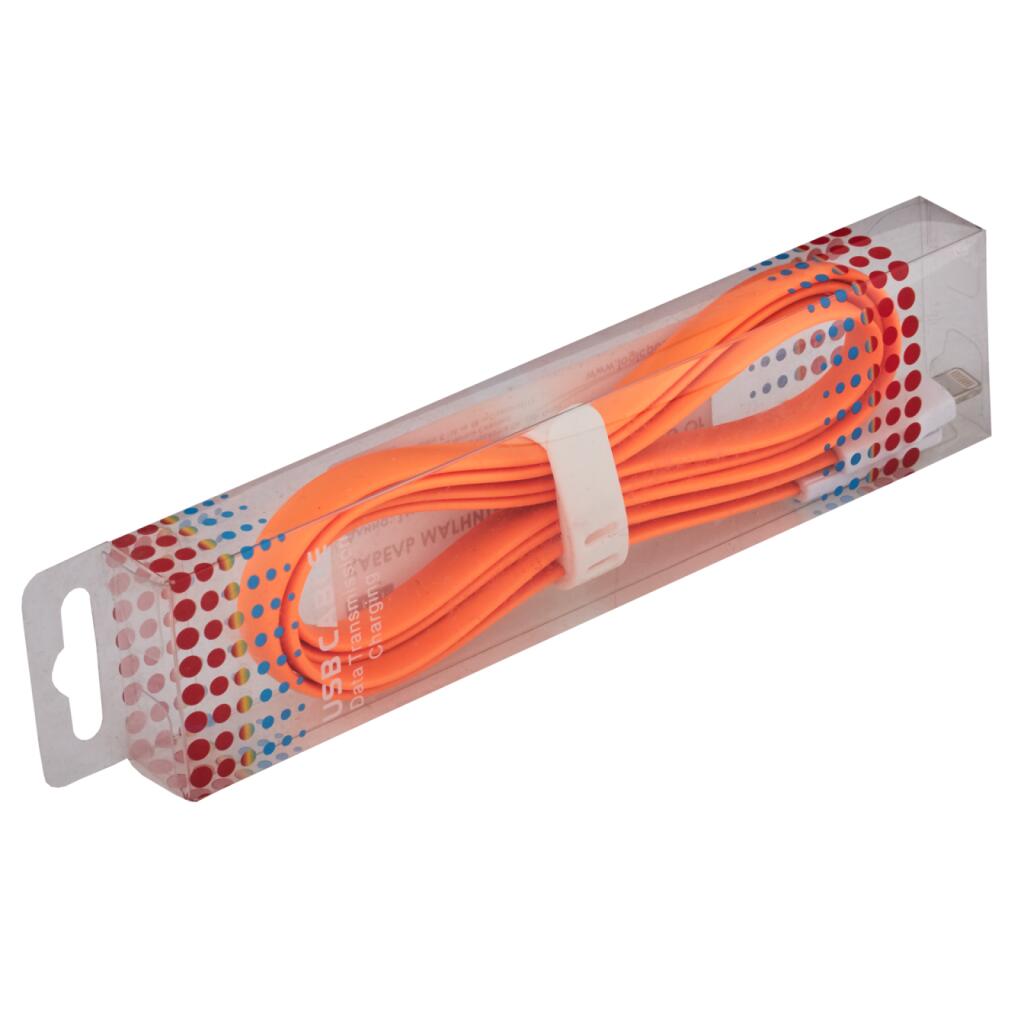 Кабель магнитный USB Lightning Or 1м оранжевый /Retail - Изображение 2