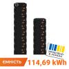 Высоковольтный аккумулятор LP LiFePO4 Battery HVM 716,8V 160Ah (114688 Wh) BMS 160А металл - Изображение 1