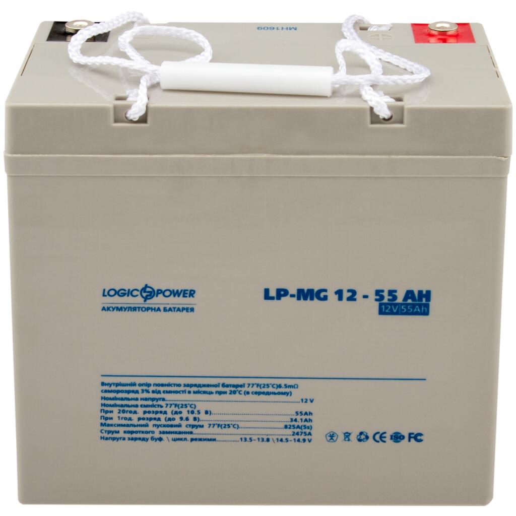 Аккумулятор мультигелевый LP-MG 12V - 55 Ah Silver - Изображение 2