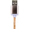 Кабель USB - micro USB 1м W (кожа) белый / Retail - Изображение 3