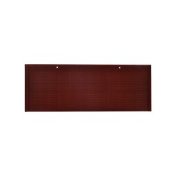 Солнечная черепица плоская с рамой и двумя отверстиями 80W (Красный) (1203*450*13)