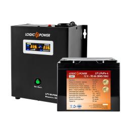Комплект резервного питания для котла ИБП + литиевая (LiFePO4) батарея (UPS W800VA + АКБ LifePo4 1300W)
