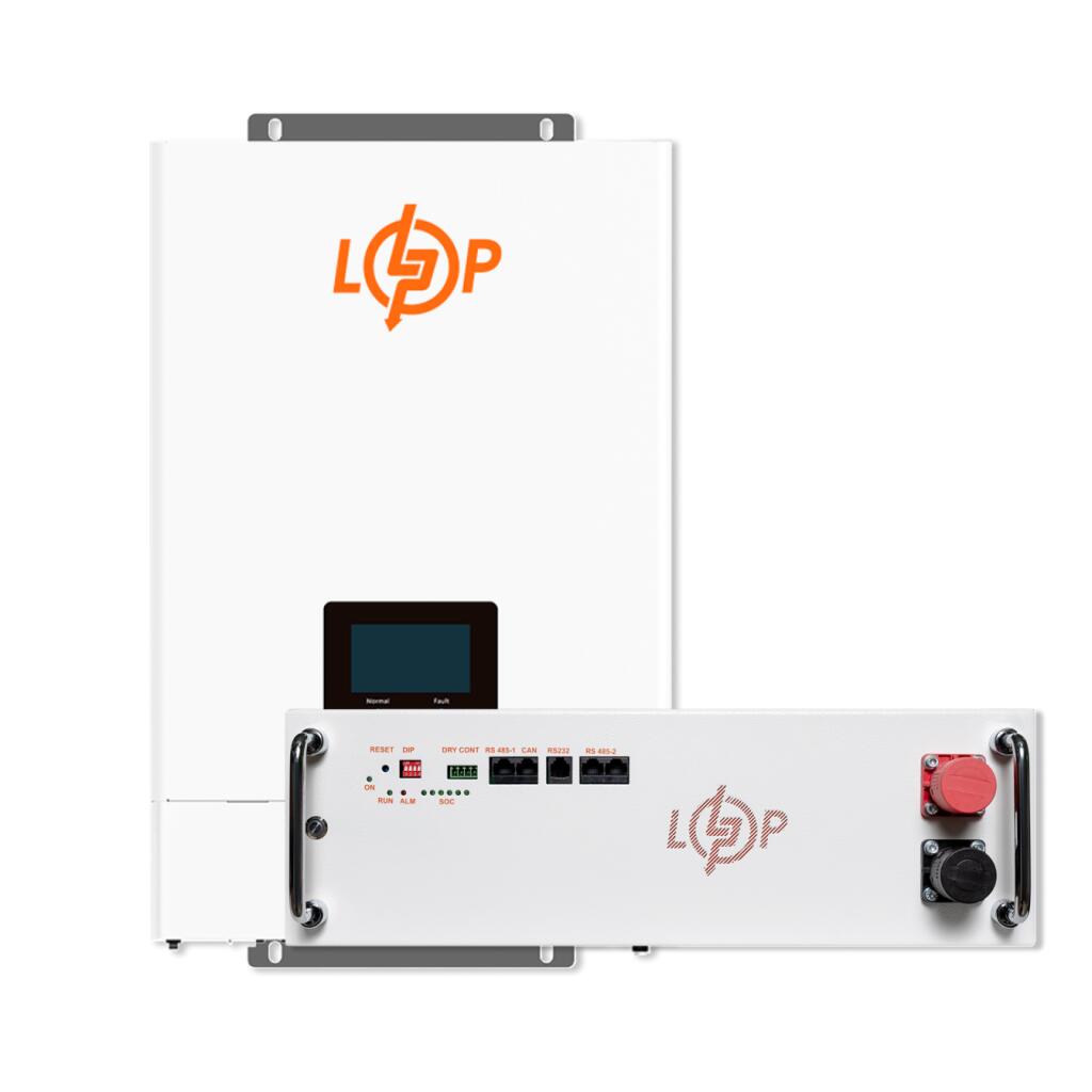 Комплект резервного питания LogicPower ИБП W6000 + литиева (LiFePO4) батарея 5120 Вт/год - Изображение 1