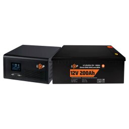Комплект резервного живлення LP(LogicPower) ДБЖ + літієва (LiFePO4) батарея (UPS 430VA + АКБ LiFePO4 2560W) null