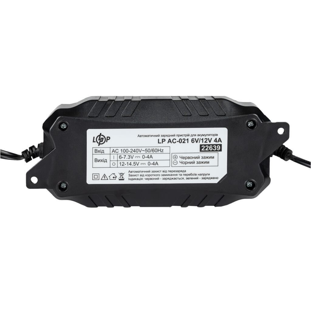 Зарядное устройство для АКБ LP AC-021 6V/12V 4A - Изображение 4