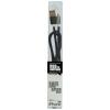 Кабель USB - Lightning 1м B (кож. плетение) черный / R - Изображение 4