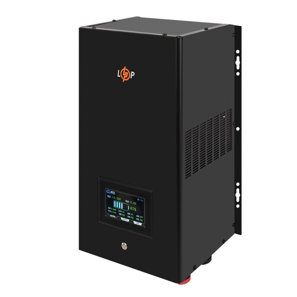 Акумулятор LP LiFePO4 12,8V - 280 Ah (3584Wh) (BMS 200A/200А) метал LCD Smart BT - Зображення 3