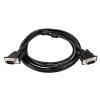 Кабель 3 м черный (с двумя ферритовыми кольцами) VGA-3.0BK - Изображение 1