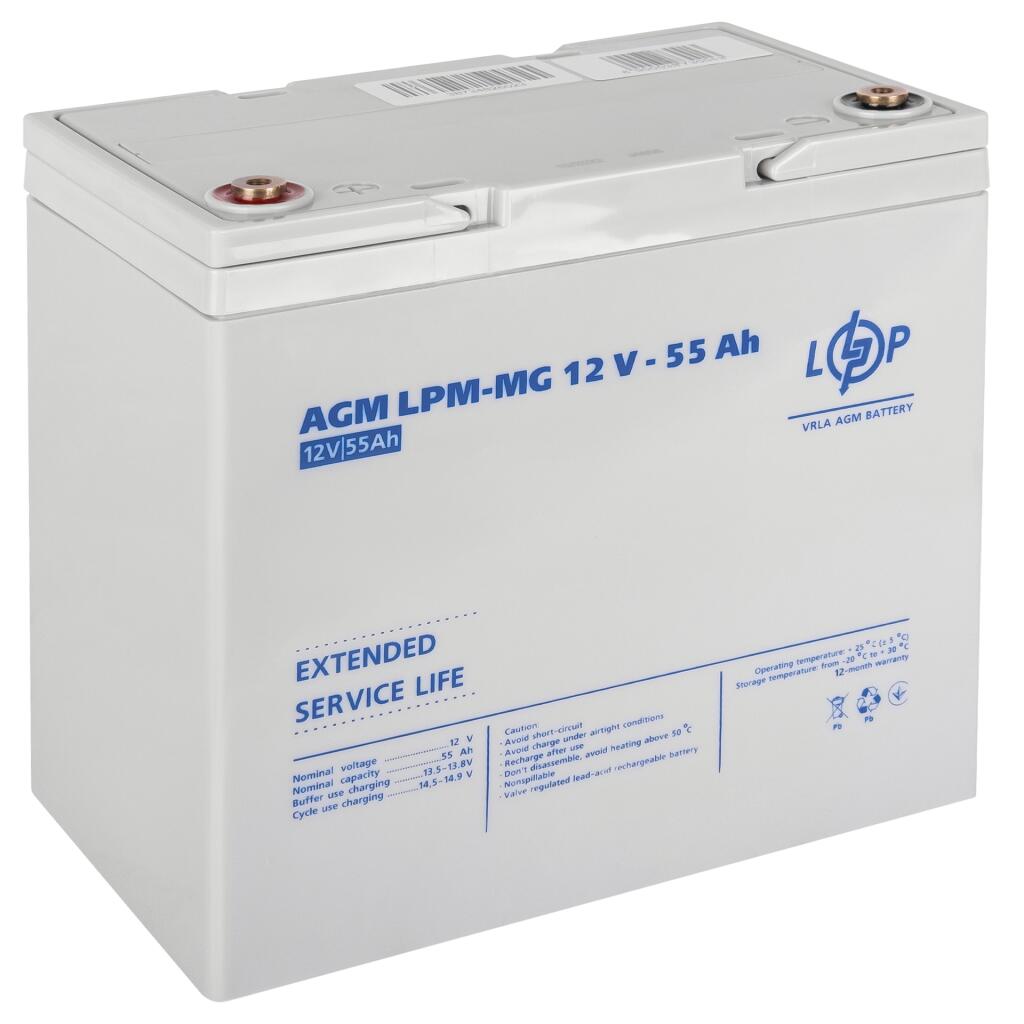 Акция. Аккумулятор мультигелевый LPM-MG 12V - 55 Ah - Изображение 2