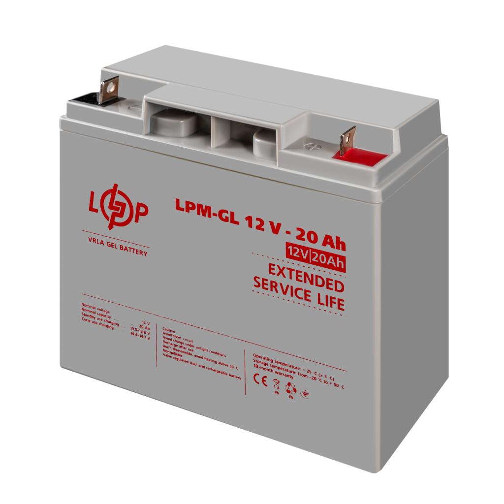 Распродажа Аккумулятор гелевый LPM-GL 12V - 20 Ah - Изображение 3