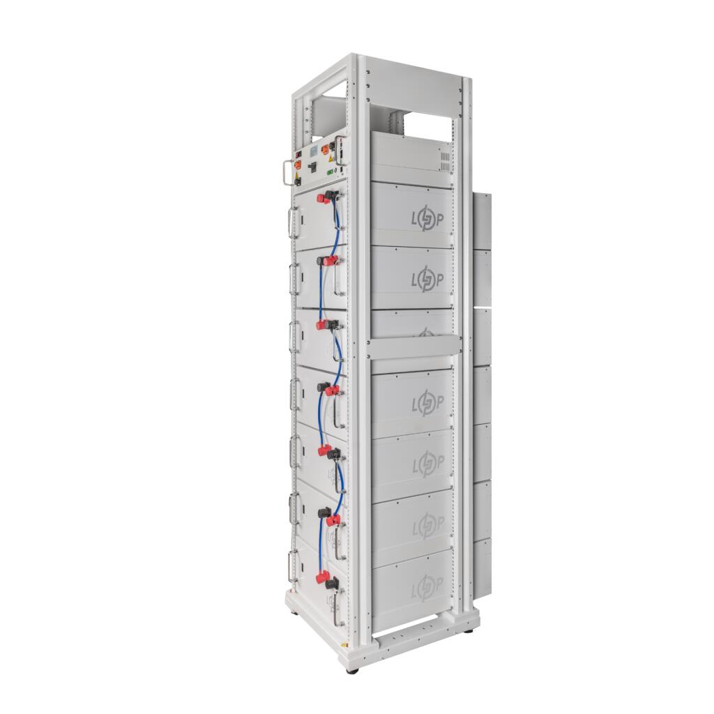 Высоковольтный аккумулятор LP LiFePO4 Battery HVM 358,4V 280Ah (100352 Wh) BMS 125А AB Lrack white - Изображение 7