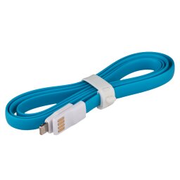 Кабель магнитный USB Lightning B 1м синий /Retail