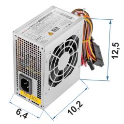 Компьютерный блок питания LP-MICRO-ITX-400-8-2SATA