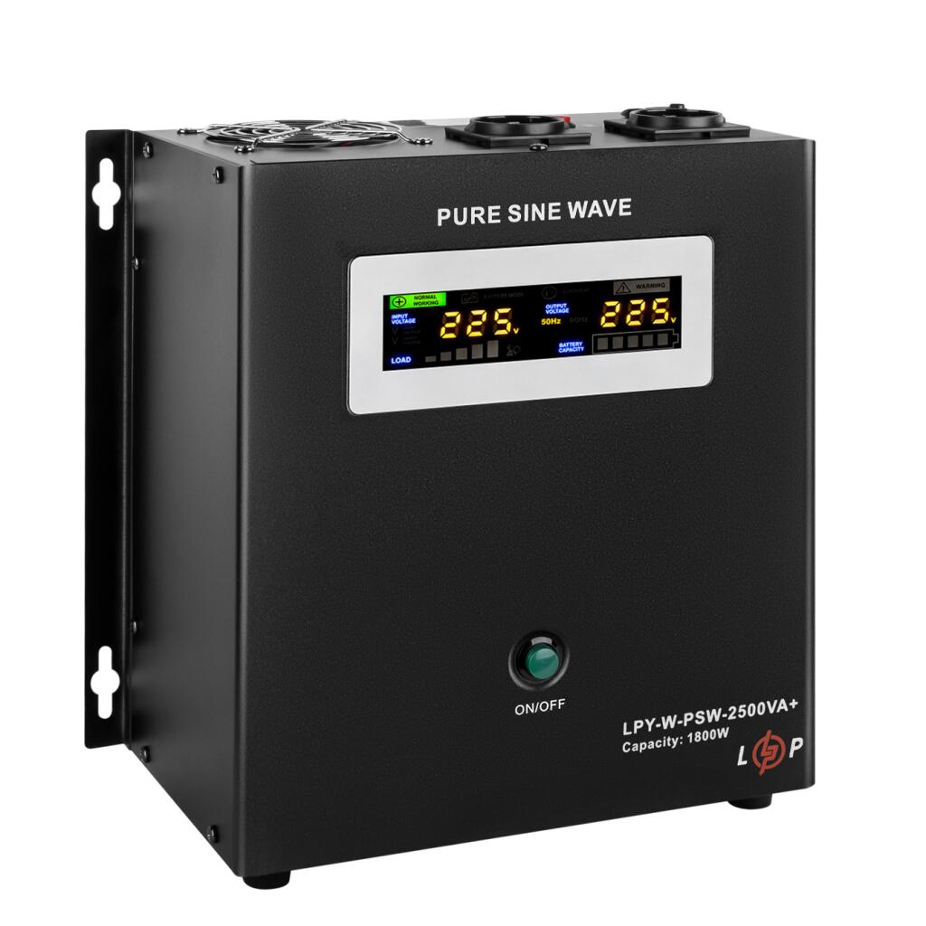 ИБП с правильной синусоидой 24V LPY-W-PSW-2500VA+(1800Вт)10A/20A - Изображение 3