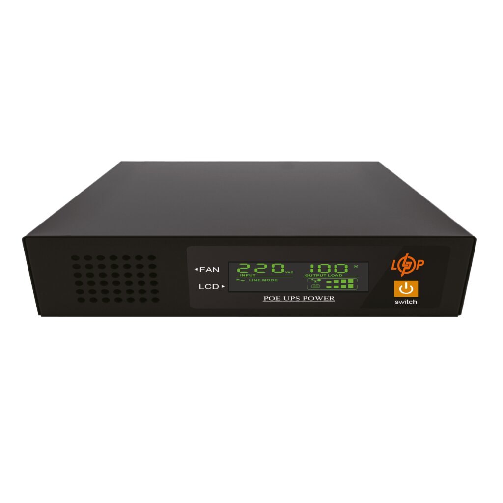 ИБП (источник бесперебойного питания) для роутеров/коммутаторов LP-460Pro POE-60W-5/9/12/19V 17600m - Изображение 1