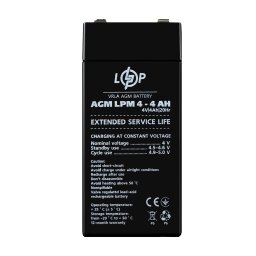 Аккумулятор AGM LPM 4V - 4 Ah