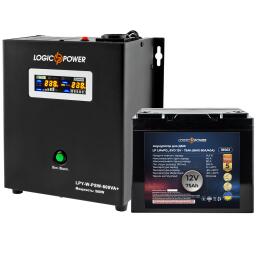 Комплект резервного питания для котла ИБП + литиевая (LiFePO4) батарея (UPS W800 + АКБ LiFePO4 960W)