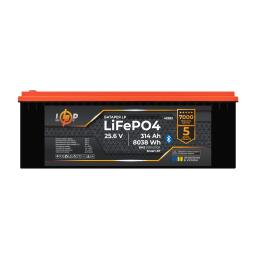 Аккумулятор LP LiFePO4 25,6V -314 Ah (8038Wh) (BMS 200A/100А) пластик Smart BT