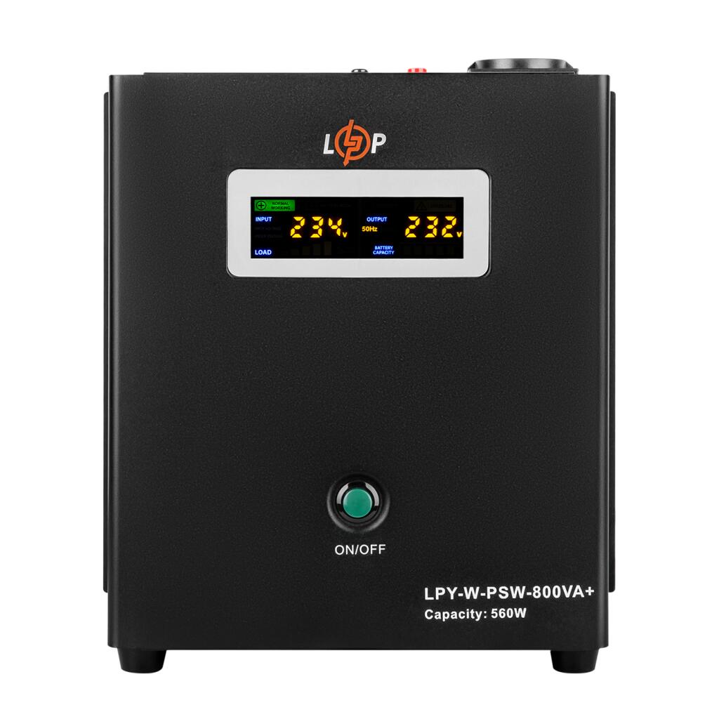 Комплект резервного питания LP (LogicPower) ИБП + литиевая (LiFePO4) батарея (UPS W800+ АКБ LiFePO4 1792W) - Изображение 2