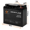 Аккумулятор AGM LPM 12V - 17 Ah - Изображение 7