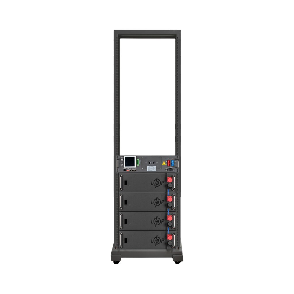 Аккумулятор LP LiFePO4 Battery HVM 204,8V 100Ah (20480 Wh) BMS 125А AB Lrack black - Изображение 1