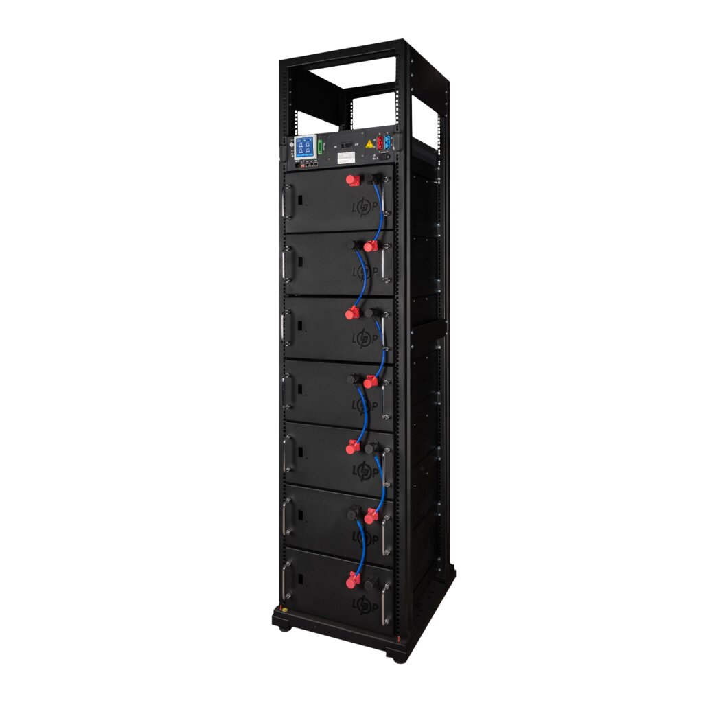 Аккумулятор LP LiFePO4 Battery HVM 358,4V 280Ah (100352 Wh) BMS 125А AB Lrack black - Изображение 2